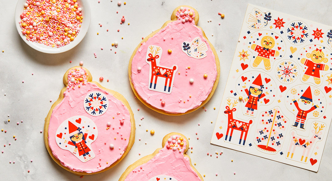 Edible Stickers for Christmas & Holiday Baking