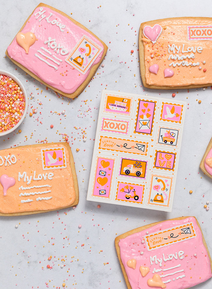 Sending Love Stickies® Edible Stickers