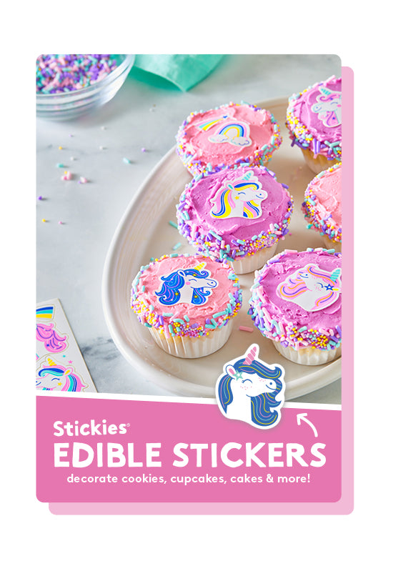 Unicorn Magic Stickies® Edible Stickers